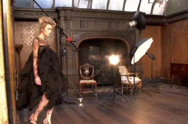 fashion shoot in London