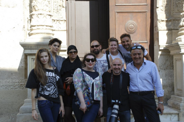 group shot after workshop